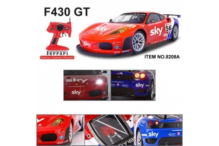 Машина MJX Ferrari F430 GT #56 1:10 - 8208A