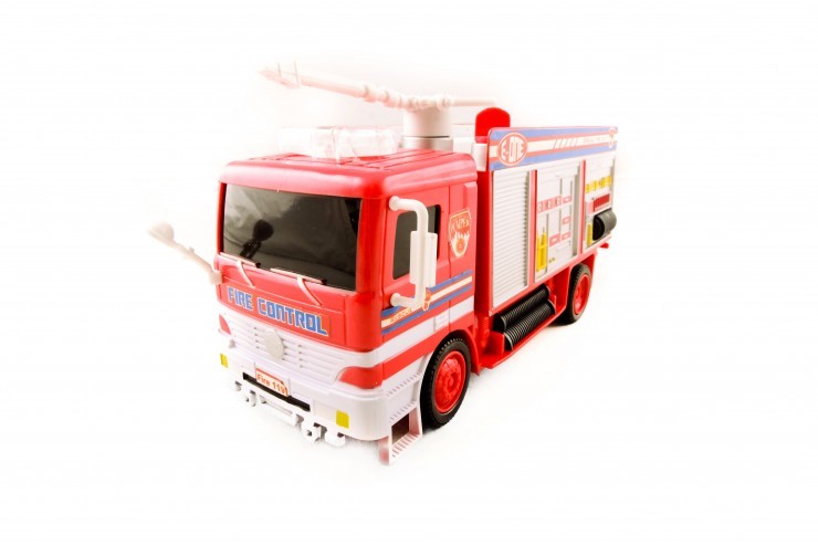 Радиоуправляемая пожарная машина с мыльными пузырями BAO NIU - R206