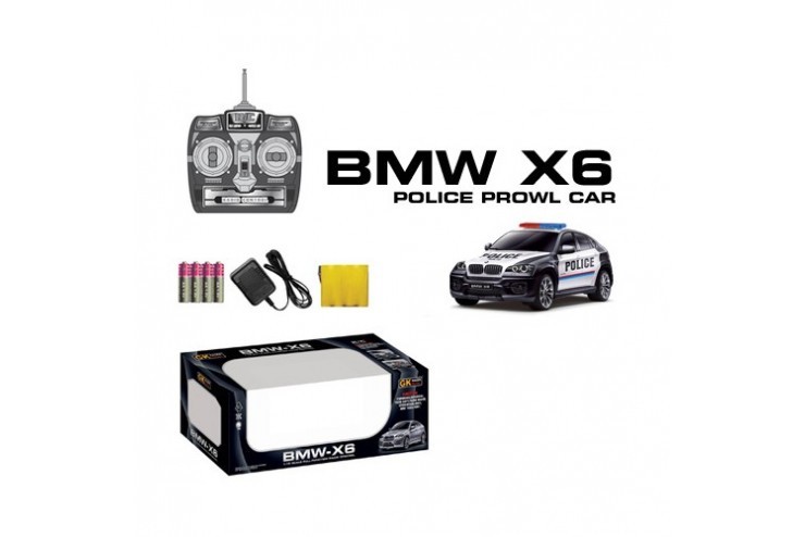 Радиоуправляемый полицейский джип Lixiang Toys BMW X6 - 866-1401PB