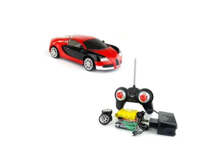 Радиоуправляемая машинка для дрифта HuangBo Toys Bugatti Veyron 1:24 - 666-227