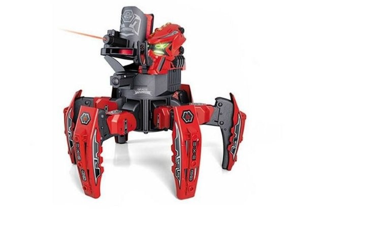 Радиоуправляемый боевой робот-паук Keye Toys Space Warrior (лазер, диски) 2.4GHz - KY9005-1