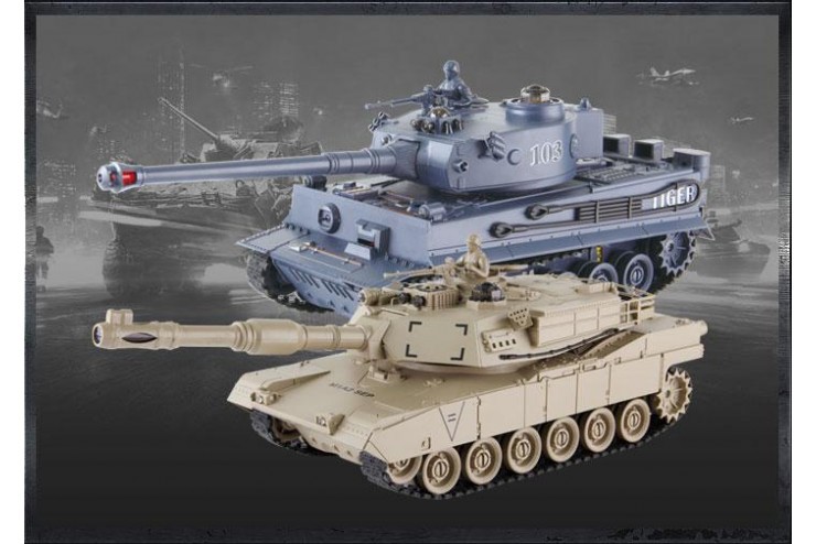 Танковый бой TIGER + Abrams - 99822