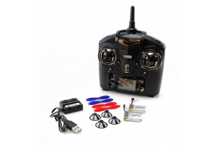 Радиоуправляемый квадрокоптер WL Toys V252 Pro Skylark 2.4G - V252-BLUE