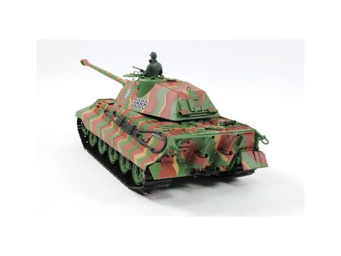 Радиоуправляемый танк Heng Long German King Tiger Pro масштаб 1:16 40Mhz - 3888-1PRO