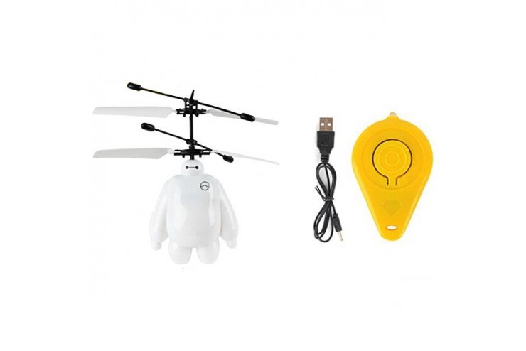 Радиоуправляемая игрушка-вертолет Надувной медицинский робот Бэймакс Robocar Poli HY-837(8699)
