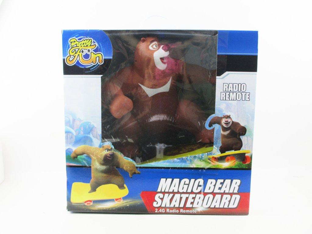 Радиоуправляемый медведь на скейтбордe Magic Bear Yinruen 6012-1