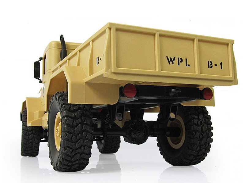Радиоуправляемая машина WPL военный грузовик (песочный) 1/16+акб 2.4G RTR B-14-Y