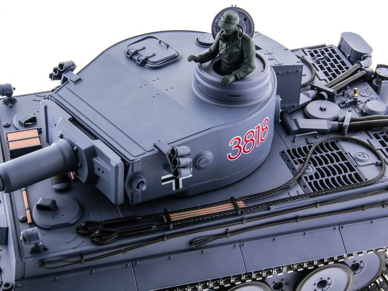 Радиоуправляемый танк German Tiger Pro масштаб 1:16 40Mhz Heng Long 3818-1pro