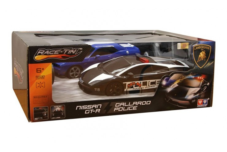 Набор машинок Police Pack-1:16 Gallardo VS Challenger SRT8 Auldey YW299911-4