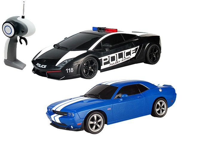 Набор машинок Police Pack-1:16 Gallardo VS Challenger SRT8 Auldey YW299911-4