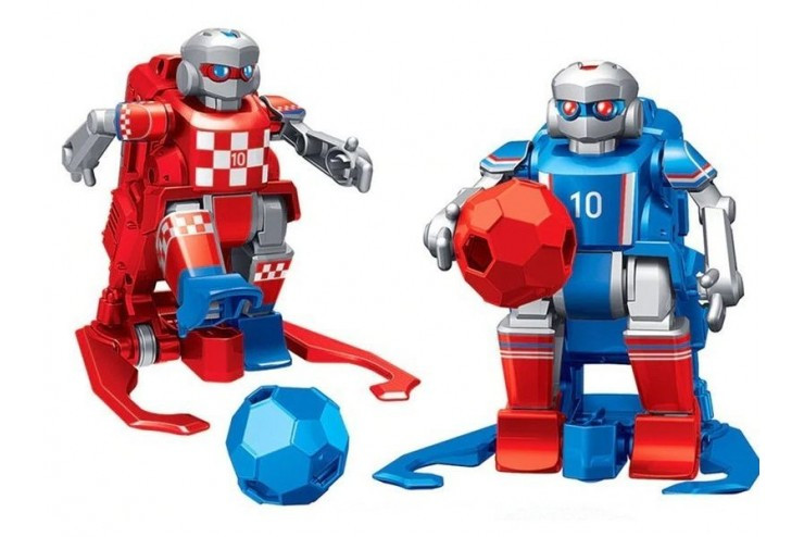 Радиоуправляемые роботы-футболисты (2 робота + футбольное поле) 2.4G Junteng JT9911