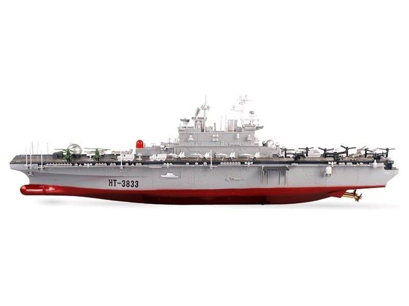 Радиоуправляемый корабль Heng Tai десантный корабль Wasp 2.4G 1/350 HT-3833B