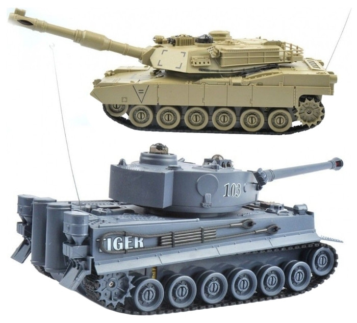 Танковый бой TIGER + Abrams - 99822