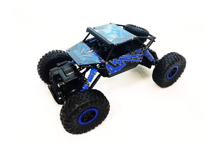 Радиоуправляемый синий Краулер 4WD 1:18 2.4G JD Toys 699-91