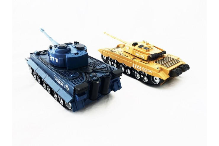 Радиоуправляемый танковый бой Xuanluo Тигр и Type 99 масштаб 1:32 27MHz, 40MHz - 369-22