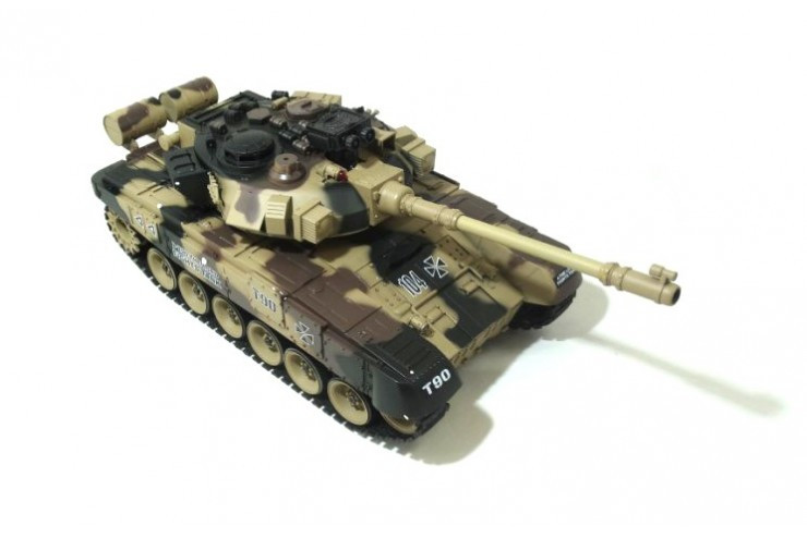 Радиоуправляемый танк T-90 Владимир масштаб 1:20 2.4G Household 4101-8