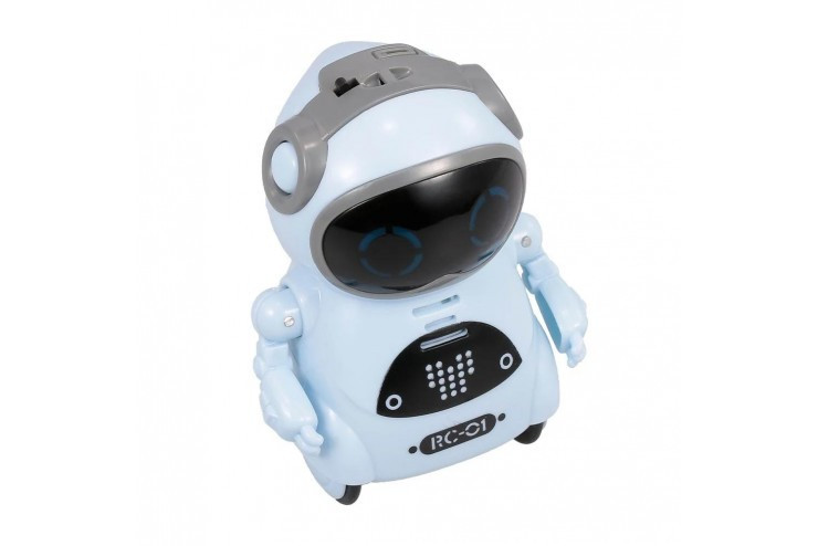 Карманный интерактивный робот (Русский язык) Jiabaile 939A-BLUE