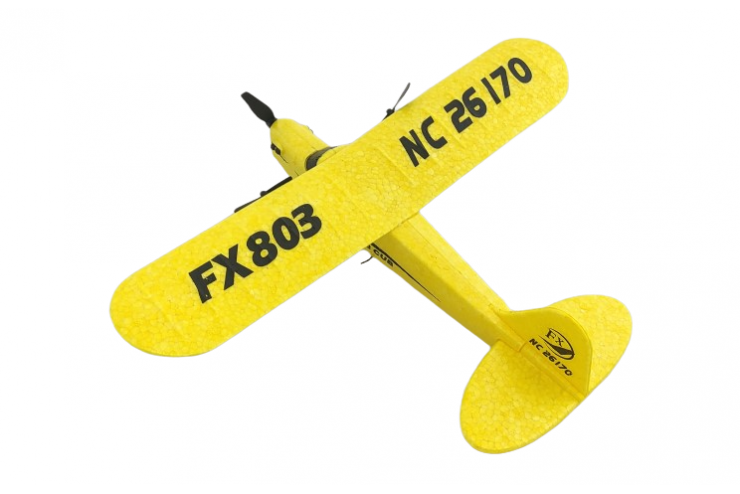 Радиоуправляемый самолет Piper J-3 (EPP) 2.4G Fei Xiong FX803-Y