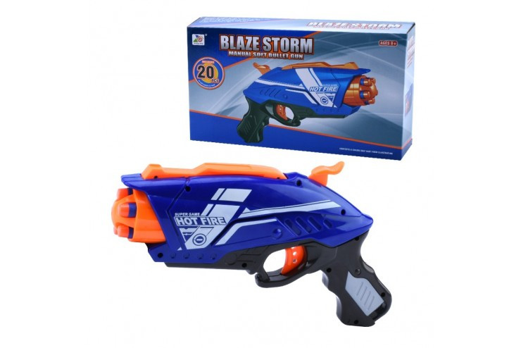 Пистолет Blaze Storm с мягкими пулями Zecong Toys ZC7063