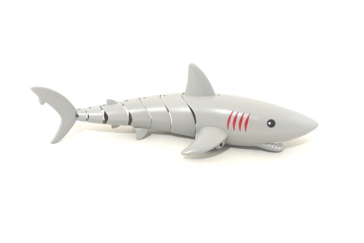 Робот акула на пульте управления (плавает) Create Toys LNT-K23B-GREY