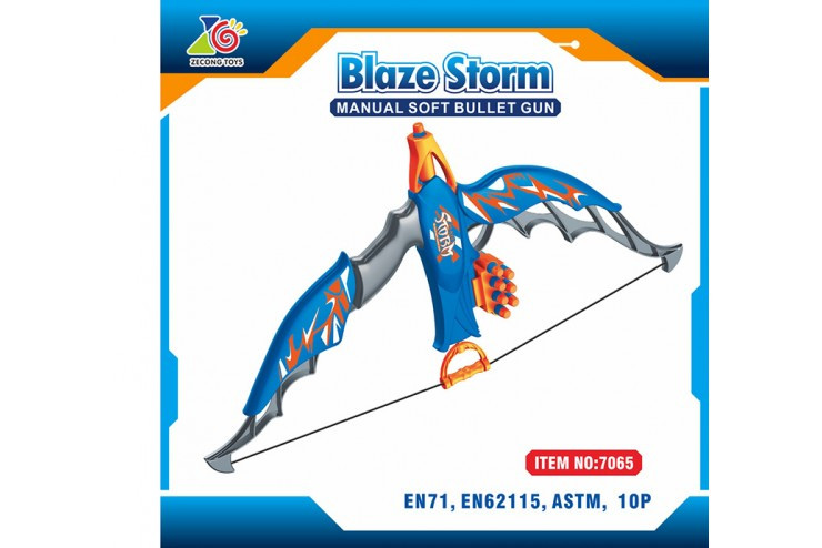 Лук с мягкими пулями BlazeStorm Zecong Toys ZC7065