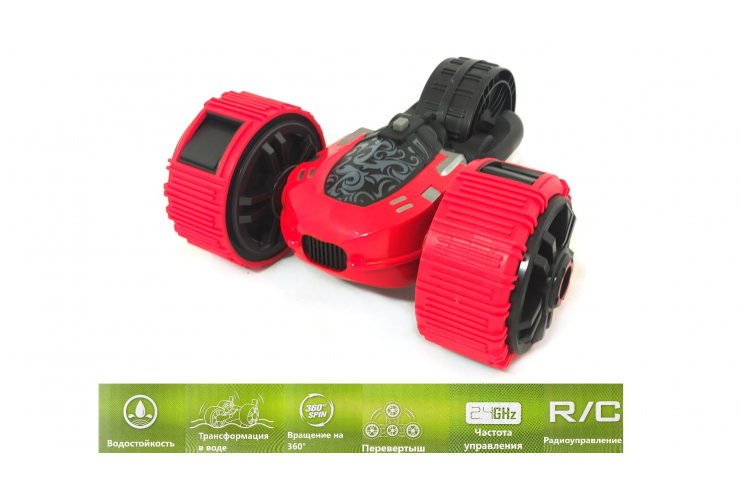Радиоуправляемая Машинка Перевертыш / машинка на пульте управления 19SL01B Create Toys 19SL01B-RED
