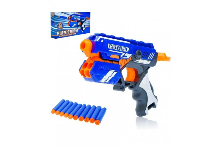 Пистолет помповый с мягкими пулями Blaze Storm Zecong Toys ZC7036