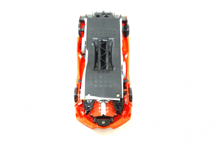 Робот трансформер Lamborghini Veneno на пульте управления (Со светом и звуком) Meizhi MZ-2828X-ORANGE