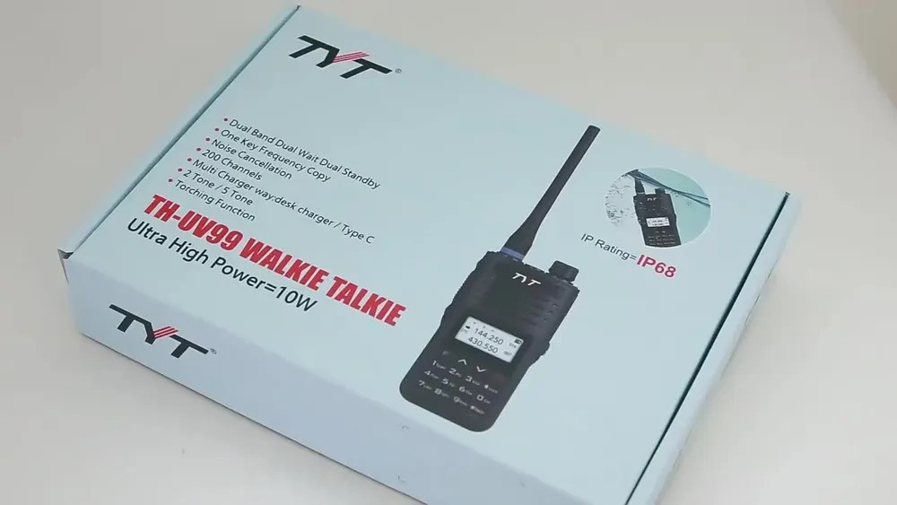 Рация TYT TH-UV99 IP68 Type-C 10 Вт
