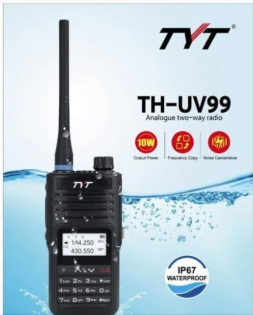 Рация TYT TH-UV99 IP68 Type-C 10 Вт