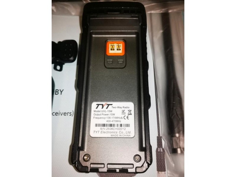 Рация TYT UVL-15W GPS Bluetooth Type-C 15 Вт Рация TYT UVL-15W GPS Bluetooth Type-C 15 Вт