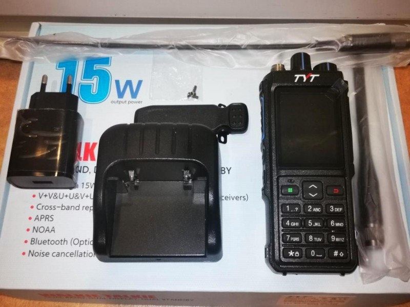 Рация TYT UVL-15W GPS Bluetooth Type-C 15 Вт Рация TYT UVL-15W GPS Bluetooth Type-C 15 Вт