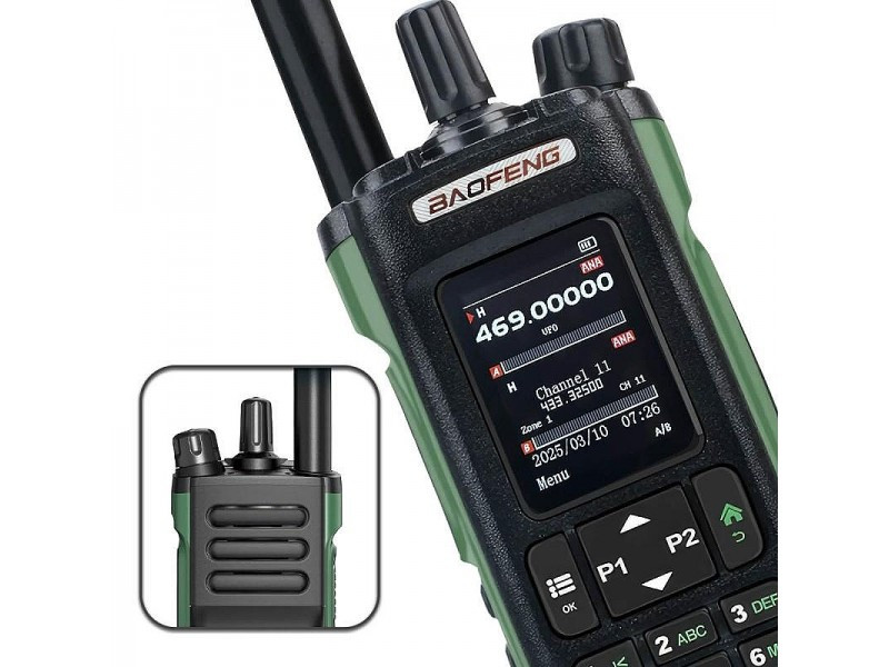 Рация Baofeng DM-32 DMR GPS AES-256 Type-C Рация Baofeng DM-32 DMR GPS AES-256 Type-C
